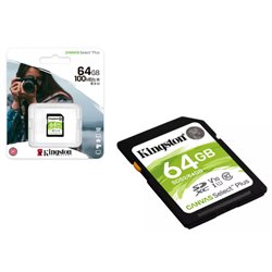 MEMORIA SD S2 64GB FULL HD CANVAS SELECT PLUS 100MB/S