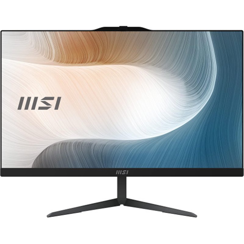 MSI AIO MODERN AM242TP 12M-822ES. 23.8" (60CM). PLANO. IPS. I5-1235U. DDR4 SDRAM 16GB(8GB*2). 512GB PCIE SSD. W11 PRO. NEGRO