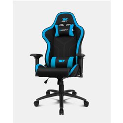 DRIFT DR110BL silla para videojuegos Butaca para jugar Asiento acolchado Negro, Azul