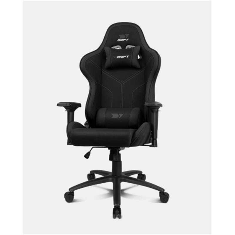 DRIFT DR110BK silla para videojuegos Butaca para jugar Asiento acolchado Negro