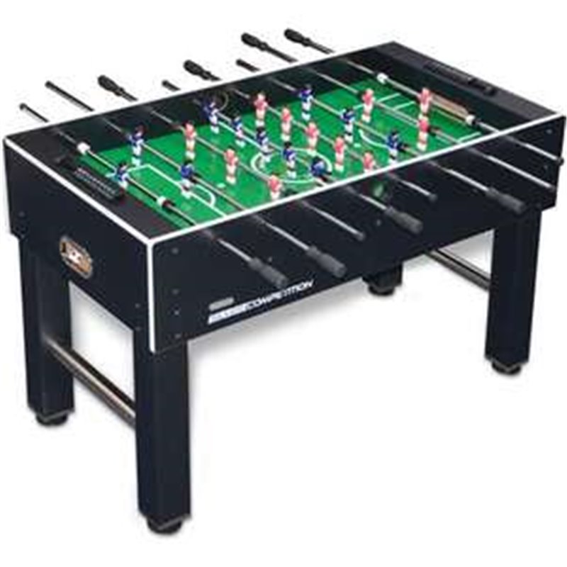 FUTBOLINES SILVER COMPETITION.  5 MEDIDAS PRODUCTO:138 X 70 X 88,5 CM CAMPO DE JUEGO :117 X 67 CM