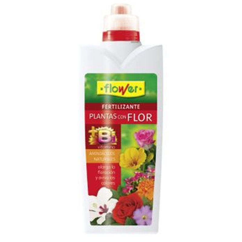 ABONO LÍQUIDO PLANTAS C/FLOR 1L