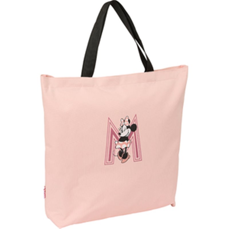 SHOPPING BAG PLEGABLE MINNIE "BLUSH"