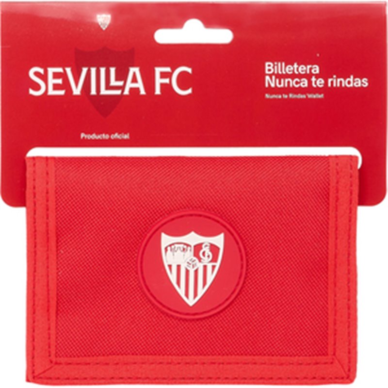 BILLETERA CON CABECERA SEVILLA FC