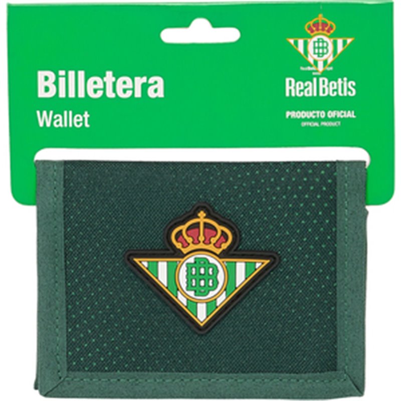 BILLETERA CON CABECERA RESISTENTE AGUA REAL BETIS BALOMPIE