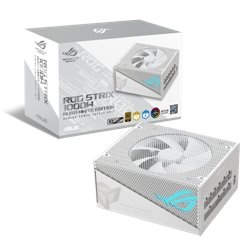 ASUS ROG -STRIX-1000G-AURA-WHITE-GAMING unidad de fuente de alimentación 1000 W 24-pin ATX ATX Blanco