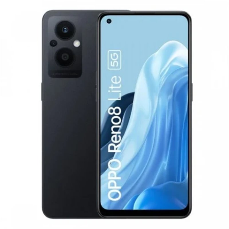 OPPO RENO8 LITE BLACK + USB TYPE C