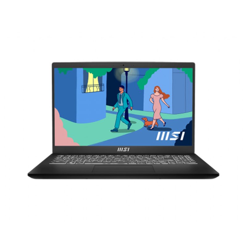 MSI Modern 15 B12M-043XES i7-1255U Portátil 39,6 cm (15.6") Full HD Intel® Core™ i7 16 GB DDR4-SDRAM 1000 GB SSD Wi-Fi 6 (802.11