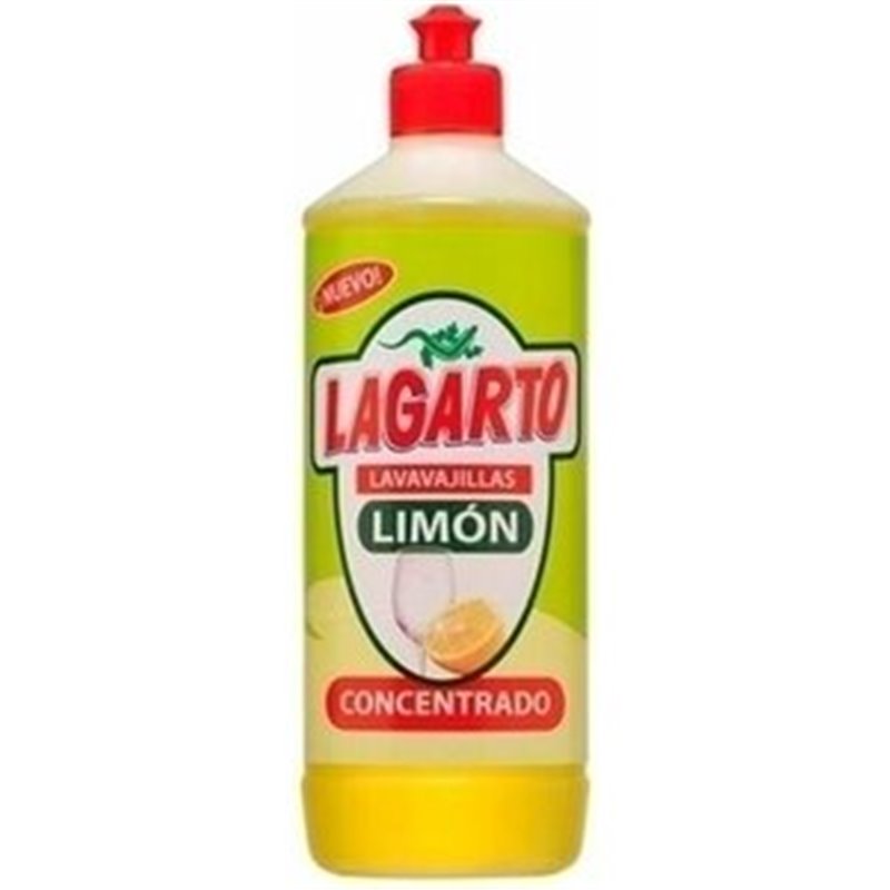 LAVAVAJILLAS LAGARTO CONCENTRADO LIMÓN 750ML