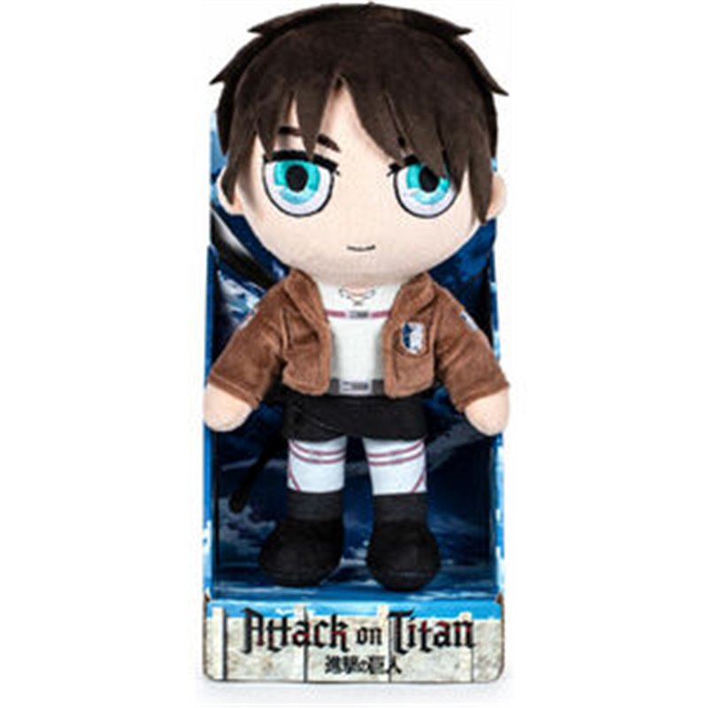 PELUCHE EREN ATTACK ON TITAN 27CM