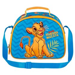 Bolsa portameriendas 3D Hakuna El Rey Leon Disney