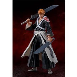 Figura S.H Figuarts Ichigo Kurosaki Dual Zangetsu Bleach 15cm