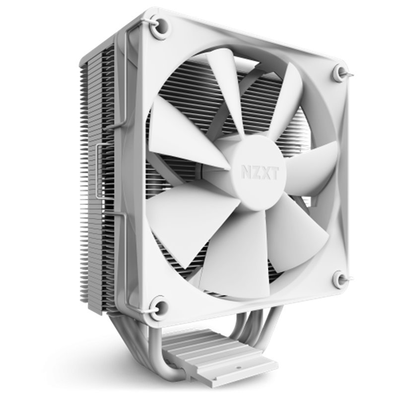 NZXT T120 Procesador Refrigerador de aire 12 cm Blanco 1 pieza(s)