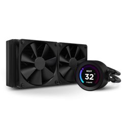 NZXT Kraken Elite 240 Procesador Sistema de refrigeración líquida todo en uno 12 cm Negro 1 pieza(s)