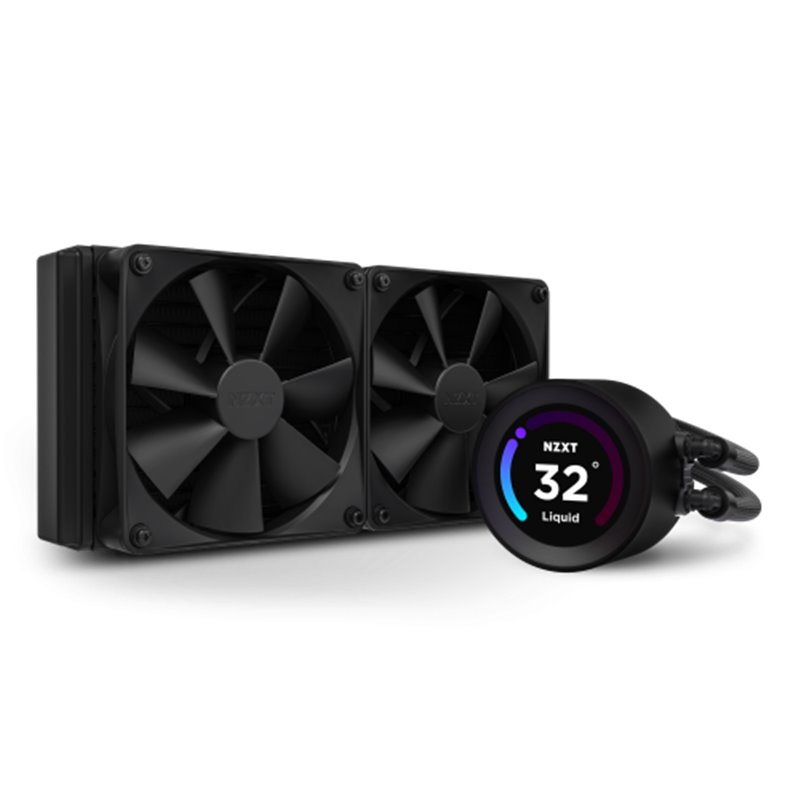 NZXT Kraken Elite 240 Procesador Sistema de refrigeración líquida todo en uno 12 cm Negro 1 pieza(s)