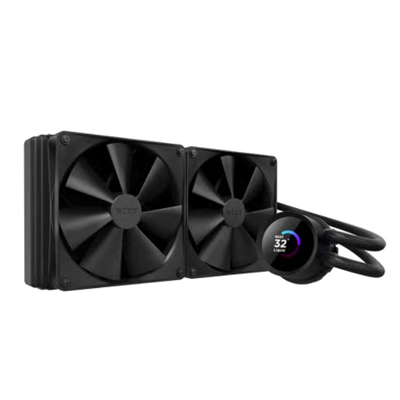 NZXT Kraken 280 Procesador Sistema de refrigeración líquida todo en uno 14 cm Negro 1 pieza(s)