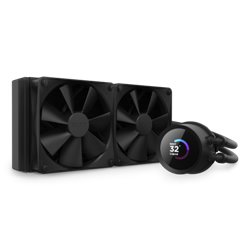 NZXT Kraken 240 Procesador Sistema de refrigeración líquida todo en uno 12 cm Negro 1 pieza(s)