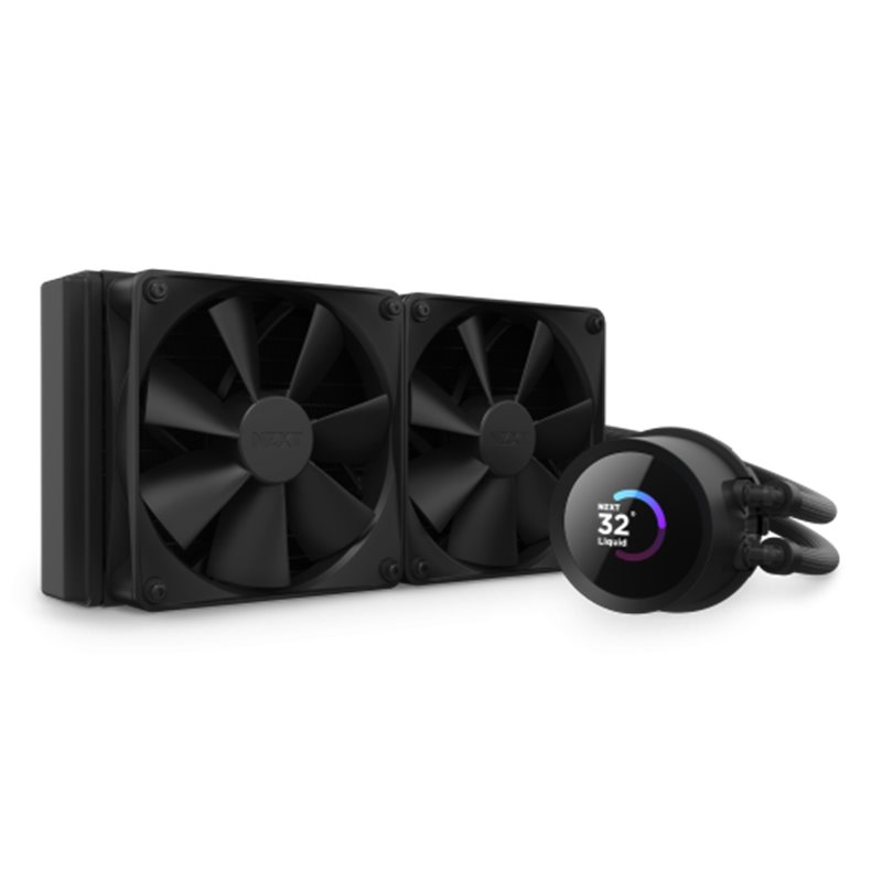 NZXT Kraken 240 Procesador Sistema de refrigeración líquida todo en uno 12 cm Negro 1 pieza(s)