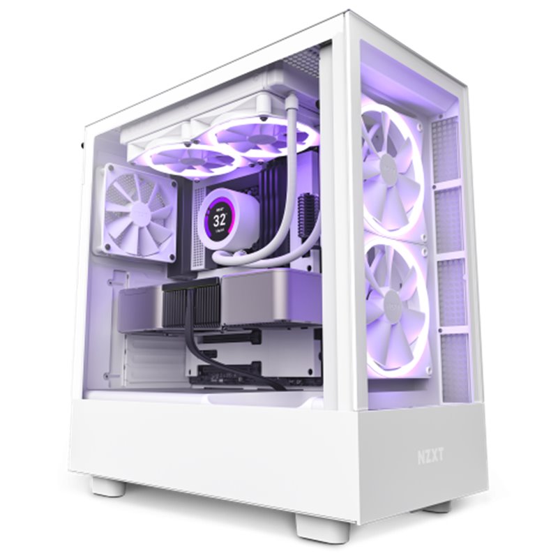 NZXT H5 Elite Midi Tower Blanco