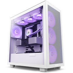 NZXT H7 Flow RGB Midi Tower Blanco