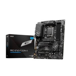 PLACA MSI PRO B760-P II,INTEL,1700,B760,4DDR5,128GB,HDMI+DP,4SATA+2M.2,4USB 3.2+2USB-C,2.5GB,ATX