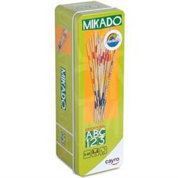 JUEGO MIKADO EN CAJA DE METAL.41 PIEZAS.