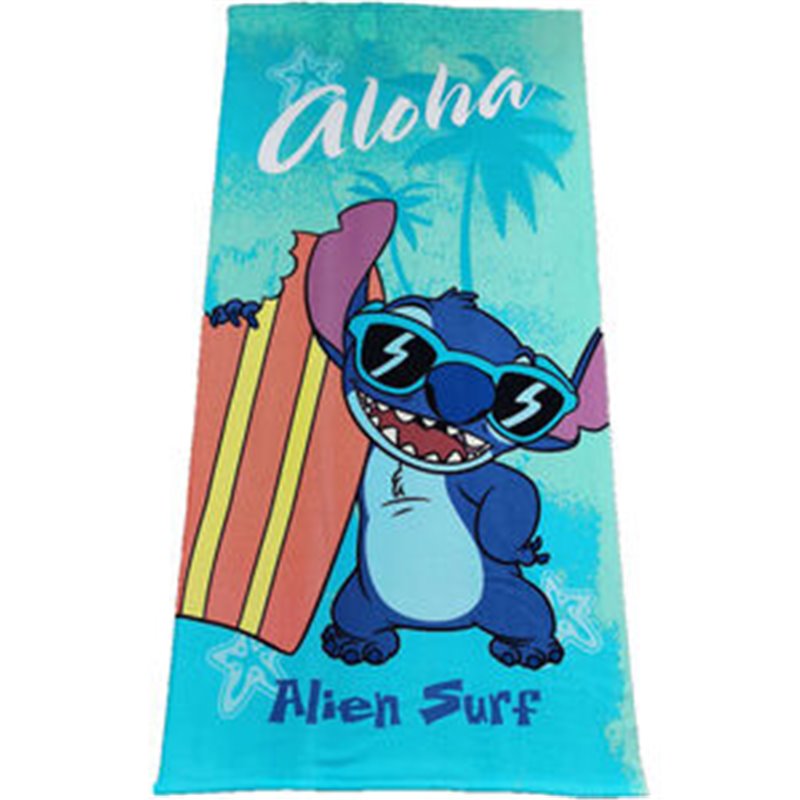 TOALLA STITCH DISNEY MICROFIBRA