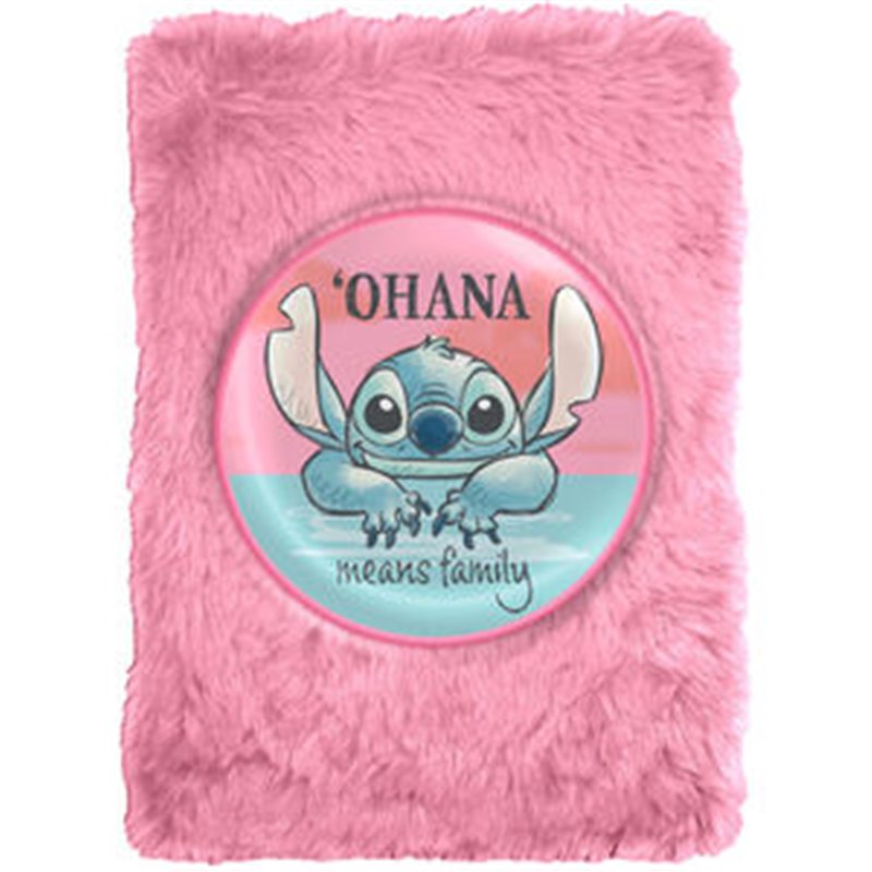 CUADERNO PELUCHE STITCH DISNEY