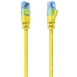 Cable de Red RJ45 AWG26 CCA UTP Aisens A135-0829 Cat.6/ 25cm/ Amarillo