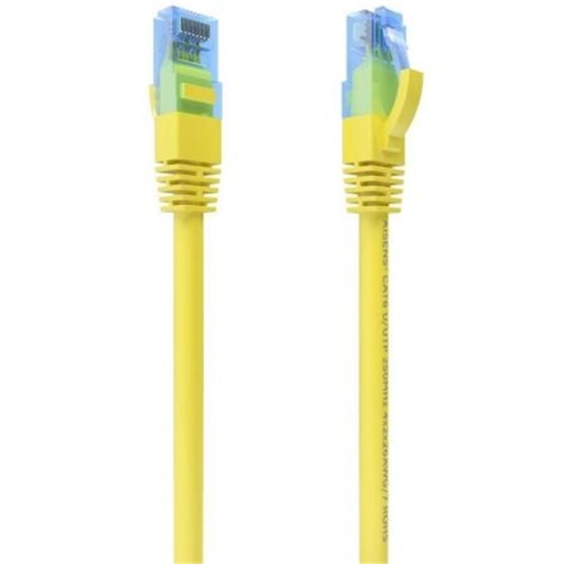 Cable de Red RJ45 AWG26 CCA UTP Aisens A135-0832 Cat.6/ 75cm/ Amarillo