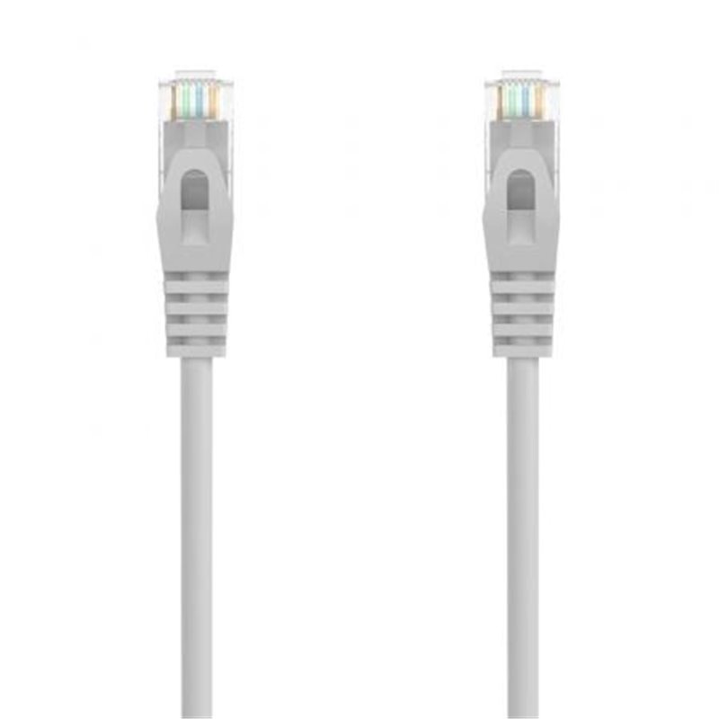 Cable de Red RJ45 AWG24 UTP Aisens A145-0553 Cat.6A/ LSZH/ 30cm/ Gris