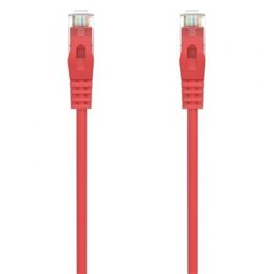 Cable de Red RJ45 AWG24 UTP Aisens A145-0556 Cat.6A/ LSZH/ 25cm/ Rojo