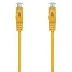 Cable de Red RJ45 AWG24 UTP Aisens A145-0563 Cat.6A/ LSZH/ 25cm/ Amarillo