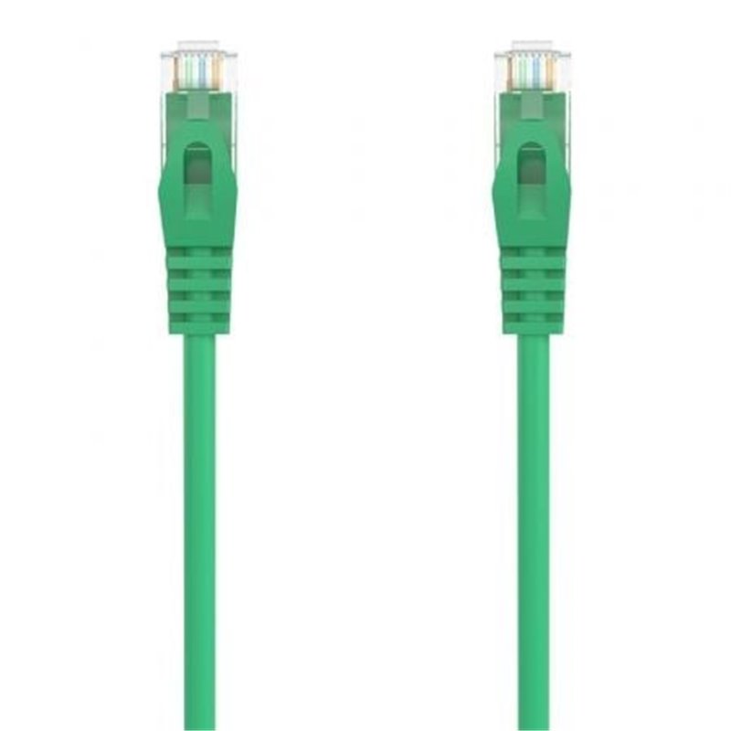 Cable de Red RJ45 AWG24 UTP Aisens A145-0577 Cat.6A/ LSZH/ 25cm/ Verde