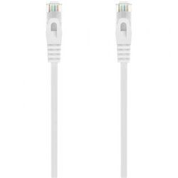 Cable de Red RJ45 AWG24 UTP Aisens A145-0591 Cat.6A/ LSZH/ 25cm/ Blanco