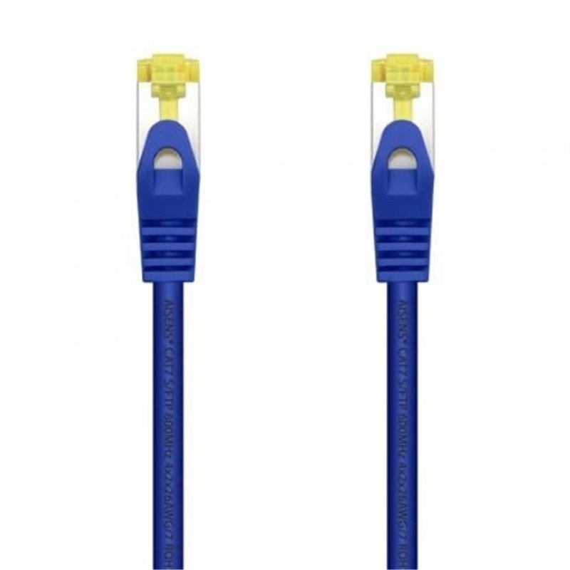 Cable de Red RJ45 SFTP Aisens A146-0476 Cat.7/ 25cm/ Azul