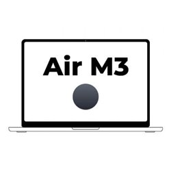 Apple Macbook Air 13,6"/ M3 8-Core CPU/ 8Gb/ 256Gb SSD/ 8-Core GPU/ Medianoche