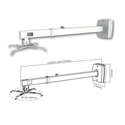 Soporte de Pared para Proyector Approx appSV03P/ Extensible/ hasta 10kg