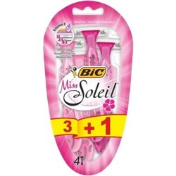 Cuchilla de Depilar Bic Miss Soleil / 4 uds