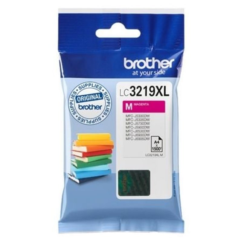 Cartucho de Tinta Original Brother LC-3219M XL Alta Capacidad/ Magenta