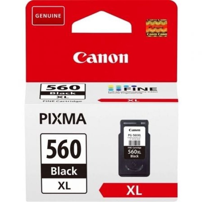 Cartucho de Tinta Original Canon PG-560XL Alta Capacidad/ Negro