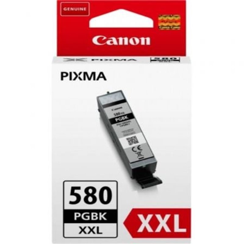 Cartucho de Tinta Original Canon PGI-580PGBKXXL Alta Capacidad/ Negro