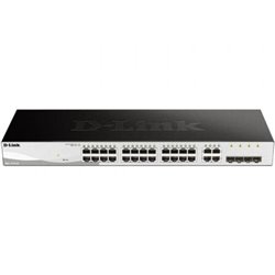 Switch Gestionado D-Link DGS-1210-24/ 24 Puertos/ RJ-45 10/100/1000/ SFP