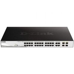 Switch Gestionado D-Link DGS-1210-24P 24 Puertos/ RJ-45 10/100/1000/ PoE/ SFP