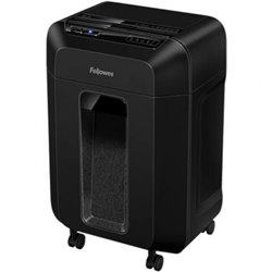 Destructora Fellowes 80M/ Mini Corte de 4 x 12mm/ Negra