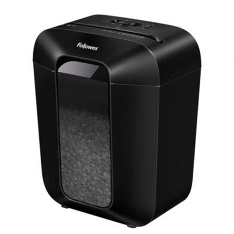 Destructora Fellowes LX41/ Minicorte de 4 x 12mm/ Negra