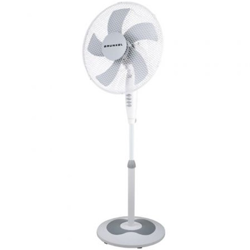 Ventilador de Pie Grunkel FAN-165R/ 50W/ 5 Aspas 40cm/ 3 Velocidades