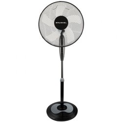 Ventilador de Pie Grunkel FAN-165R NG/ 50W/ 5 Aspas 40cm/ 3 Velocidades