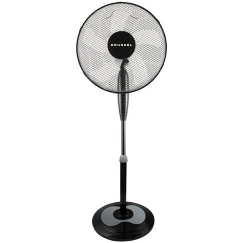 Ventilador de Pie Grunkel FAN-165R NG/ 50W/ 5 Aspas 40cm/ 3 Velocidades