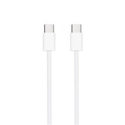 Cable USB 2.0 Tipo-C Nanocable 10.01.6001-CO/ USB Tipo-C Macho - USB Tipo-C Macho/ Hasta 60W/ 480Mbps/ 1m/ Blanco